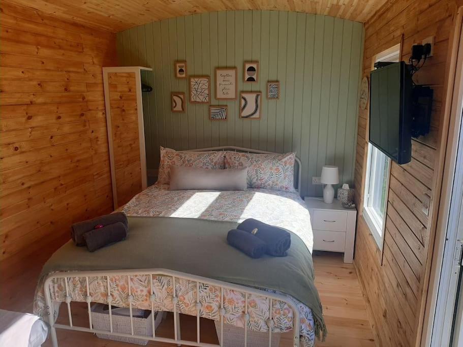 Anglesey New Modern Shepherds Hut With Hot Tub